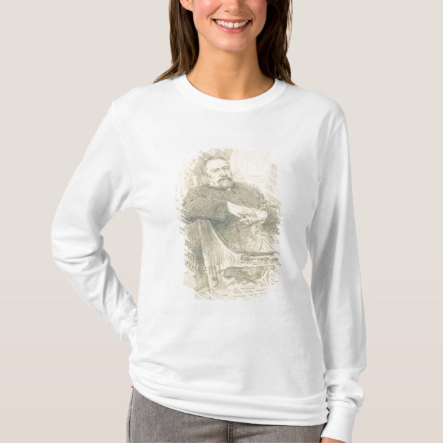 Camiseta Retrato de Nikolaj Leskov, 1889 (Anverso)