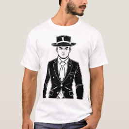 Camiseta Retrato de Noir Detective
