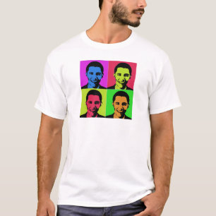 Camiseta Retrato de Obama