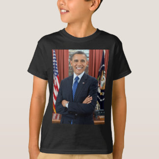 Camiseta Retrato de oficina oval, Obama Barack Presidente d