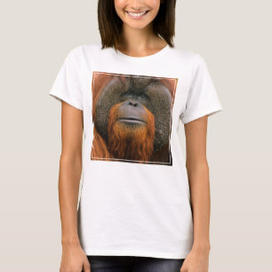 Camiseta Retrato de Orangután macho, Georgia, EE. UU.