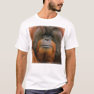 Camiseta Retrato de Orangután macho, Georgia, EE. UU.