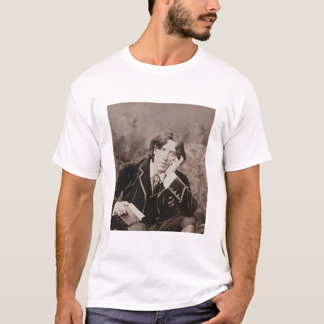 Camiseta Retrato de Oscar Wilde (1854-1900), 1882 (pho de (Anverso)
