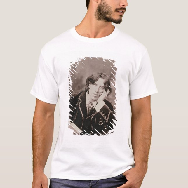 Camiseta Retrato de Oscar Wilde (1854-1900), 1882 (pho de (Anverso)