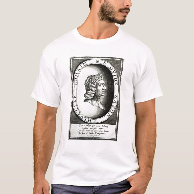 Camiseta Retrato de Ovid (Anverso)