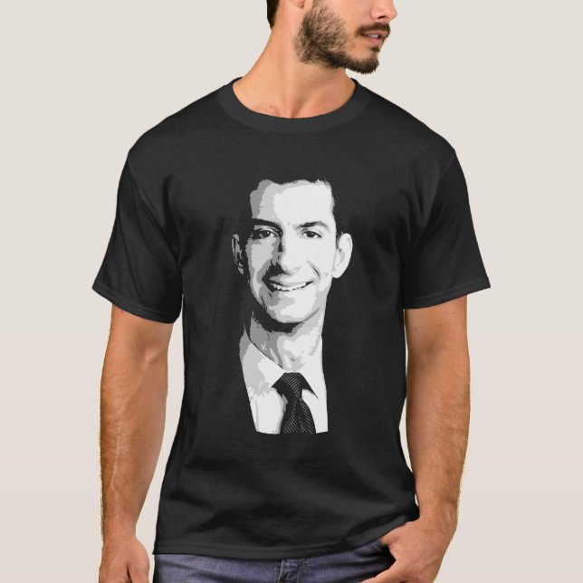 Camiseta Retrato de pantalla de TOM COTTON (Anverso)