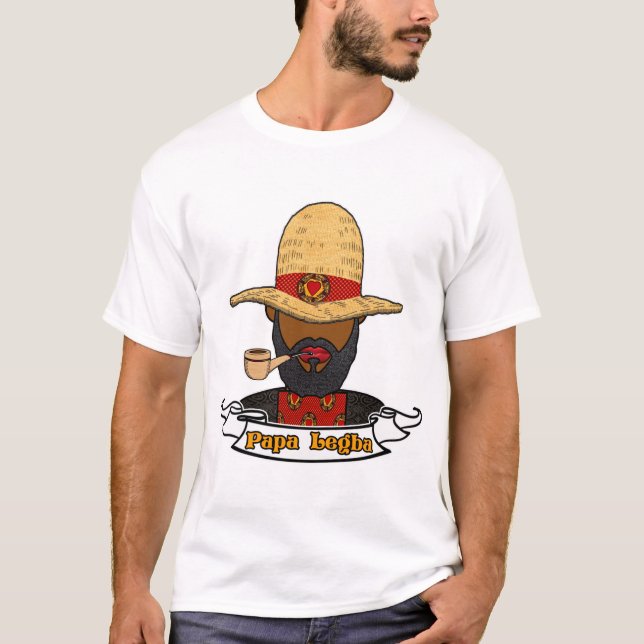 Camiseta Retrato de Papa Legba (Anverso)