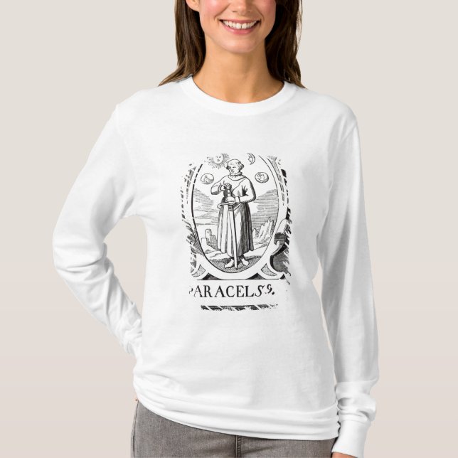 Camiseta Retrato de Paracelsus (Anverso)