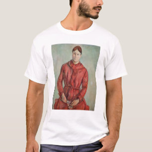 Camiseta Retrato de Paul Cezanne el   de señora Cezanne