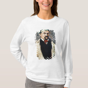 Camiseta Retrato de Paul Cezanne el   de un hombre en un