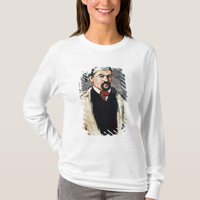 Camiseta Retrato de Paul Cezanne el | de un hombre en un (Anverso)