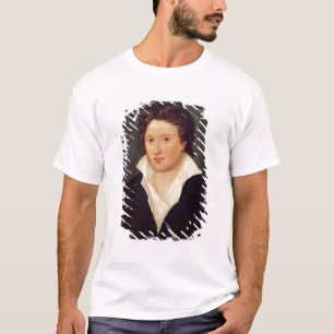 Camiseta Retrato de Percy Bysshe Shelley, 1819