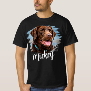 Camiseta Retrato de Perro Personalizado