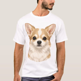Camiseta Retrato de perro Toller de pato realista detallado