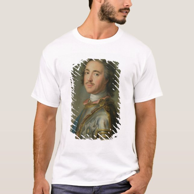 Camiseta Retrato de Peter el grande (Anverso)