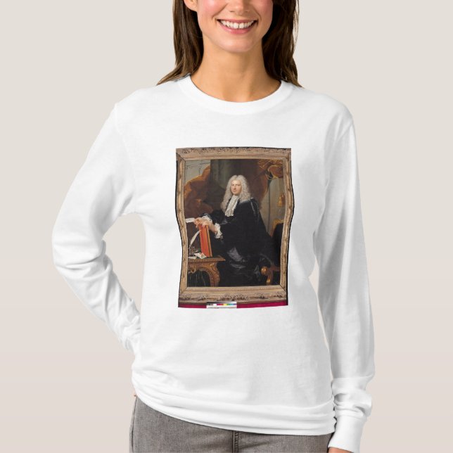 Camiseta Retrato de Philibert Orry (Anverso)