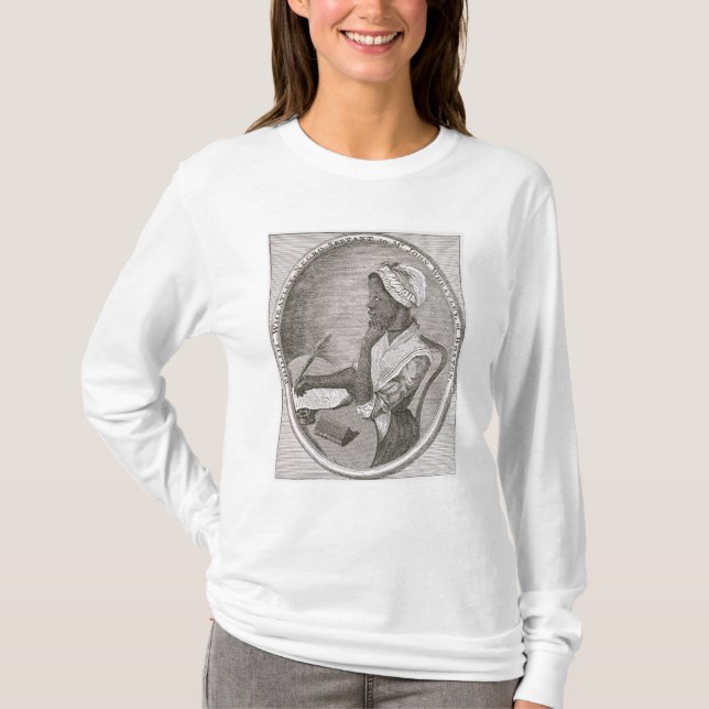 Camiseta Retrato de Phillis Wheatley (Anverso)