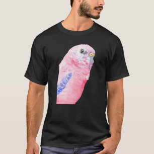 Camiseta Retrato de pintura de acuarela de loro de Bourke