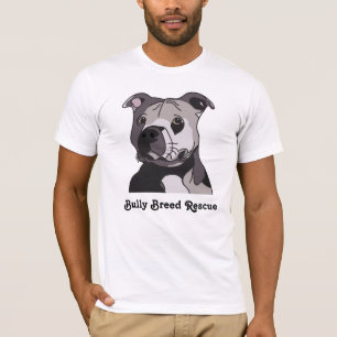 Camiseta Retrato de "Pit Bull Terrier", Bulldog americano d