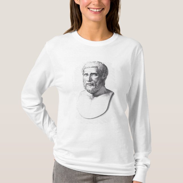 Camiseta Retrato de Pitágoras (Anverso)