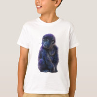 Retrato de primate Deep Purple