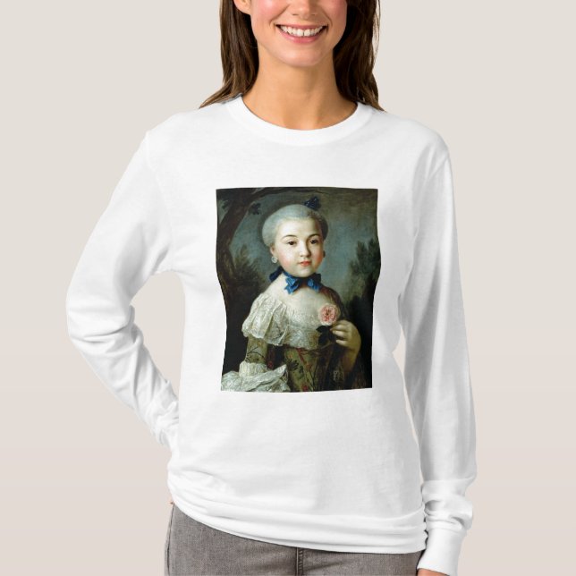 Camiseta Retrato de princesa Charlotte Sophia (Anverso)