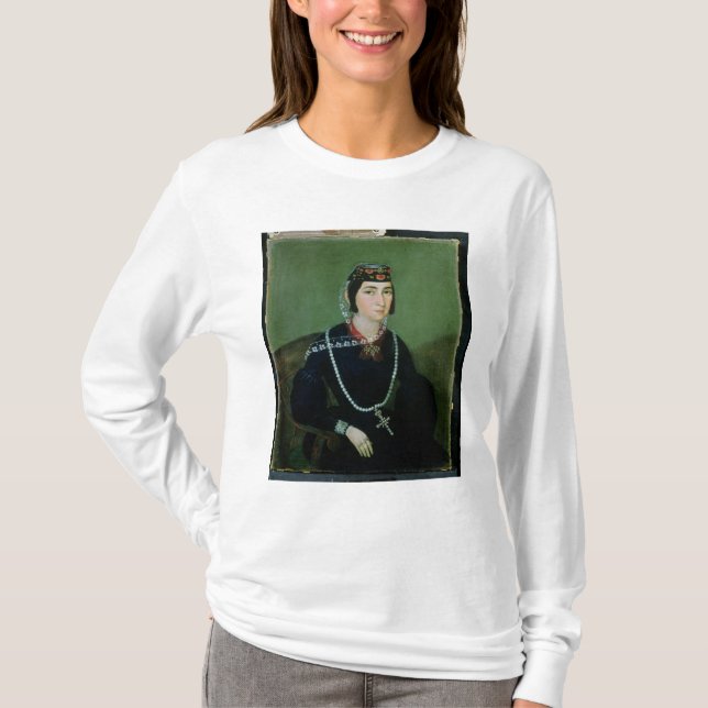 Camiseta Retrato de princesa Salome Chavchavadze (Anverso)