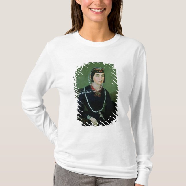 Camiseta Retrato de princesa Salome Chavchavadze (Anverso)