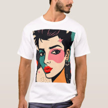 Retrato de Punk abstracto