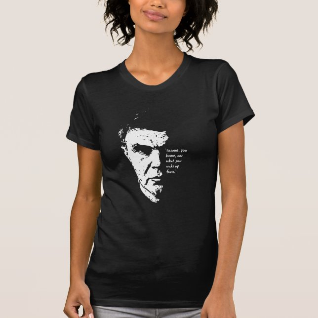 Camiseta Retrato de Raymond Carver (Anverso)