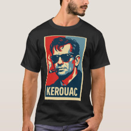 Camiseta Retrato de Rebelde Jack Kerouac