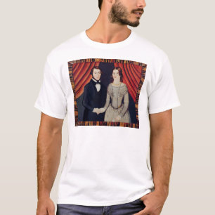 Camiseta Retrato de recién casados