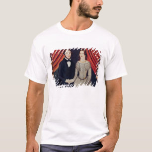 Camiseta Retrato de recién casados