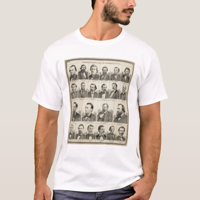 Camiseta Retrato de representantes, Minnesota (Anverso)
