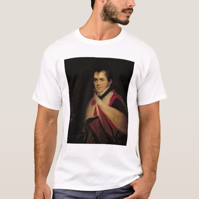 Camiseta Retrato de Rev. Edward Daniel Clarke c.1822 (Anverso)