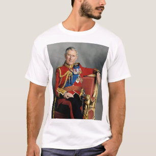 Camiseta Retrato de Rey Carlos III