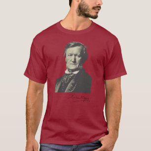 Camiseta Retrato de Richard Wagner
