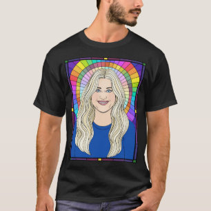 Camiseta Retrato de Riley Gaines