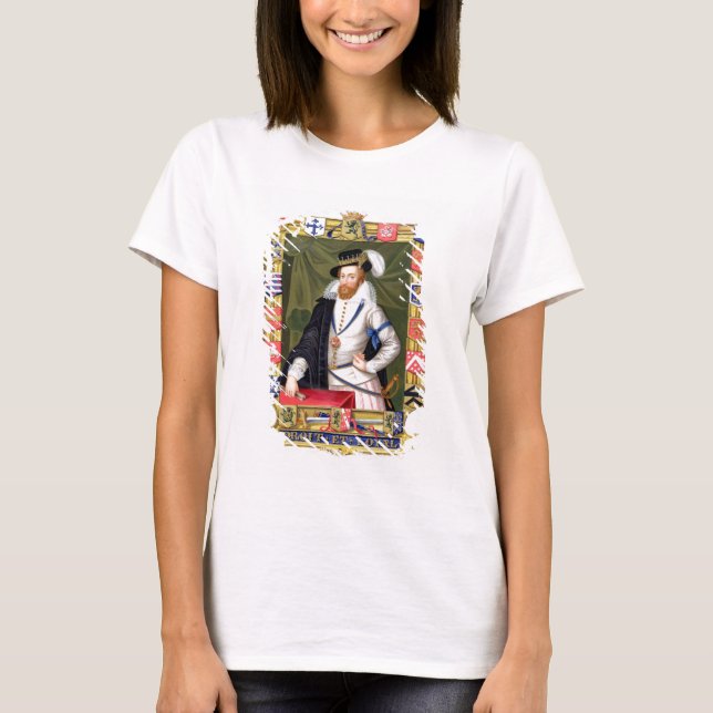Camiseta Retrato de Robert Dudley (c.1532-88) Earl of Leic (Anverso)