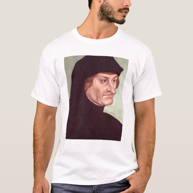 Camiseta Retrato de Rudolf Agricola (Anverso)