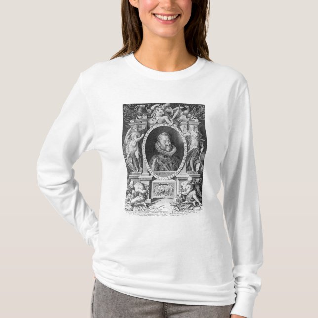 Camiseta Retrato de Rudolph II (Anverso)
