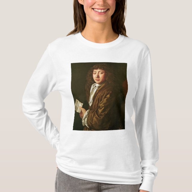 Camiseta Retrato de Samuel Pepys 1666 (Anverso)