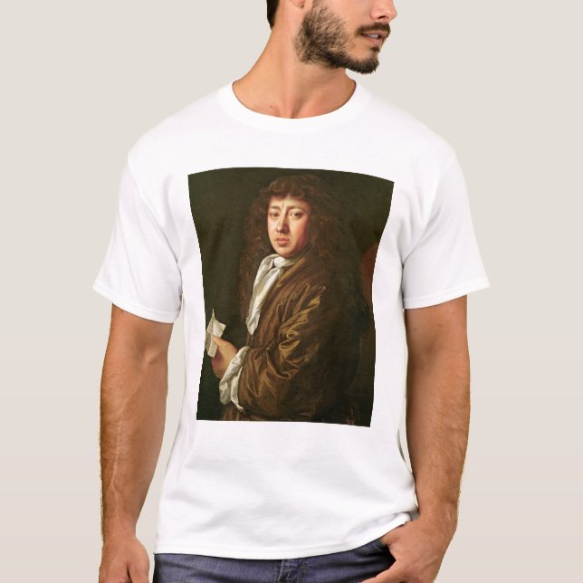 Camiseta Retrato de Samuel Pepys 1666 (Anverso)
