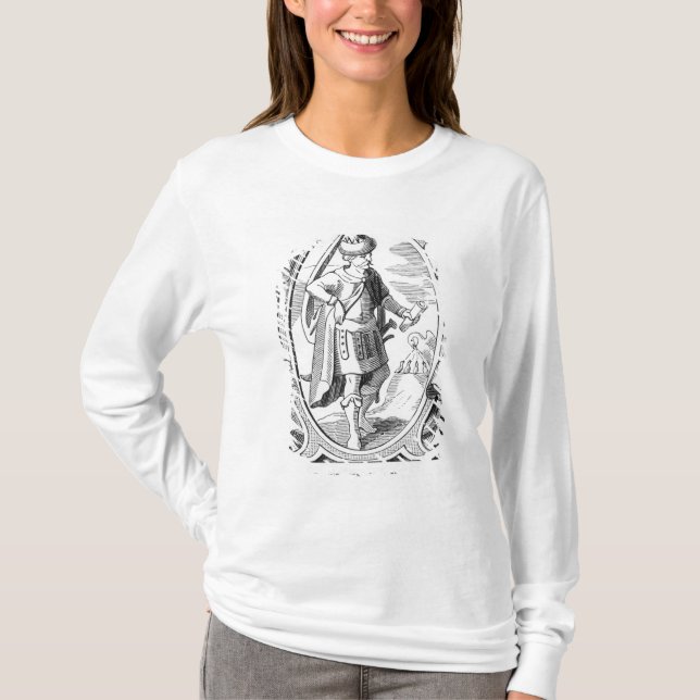 Camiseta Retrato de Samuel Taylor Coleridge (Anverso)