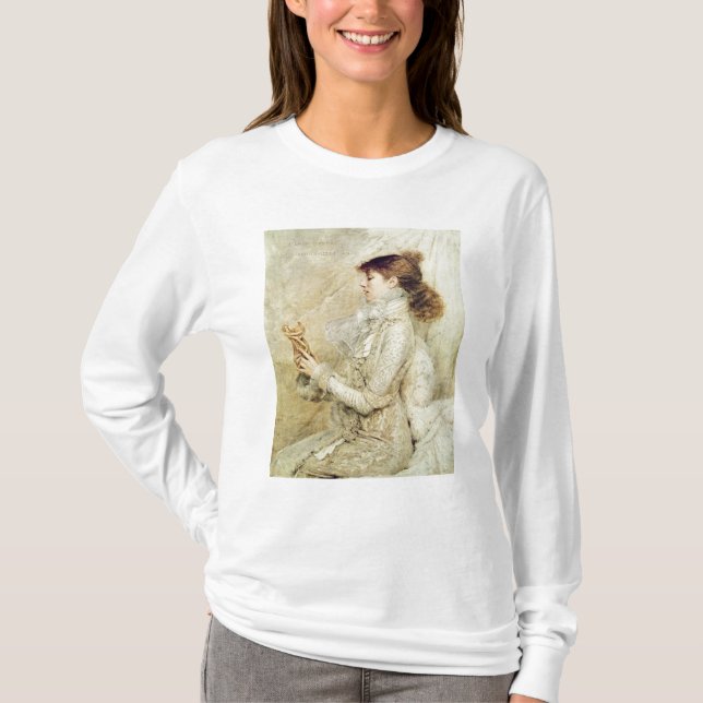 Camiseta Retrato de Sarah Bernhardt (Anverso)