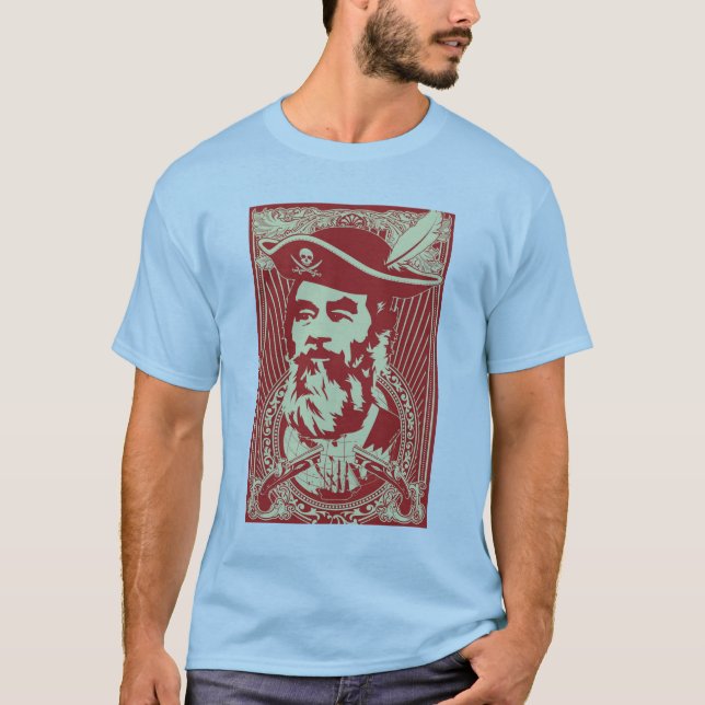 Camiseta Retrato de Sassam Hussein (Anverso)