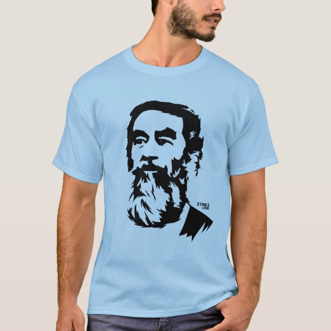 Camiseta Retrato de Sassam Hussein (Anverso)