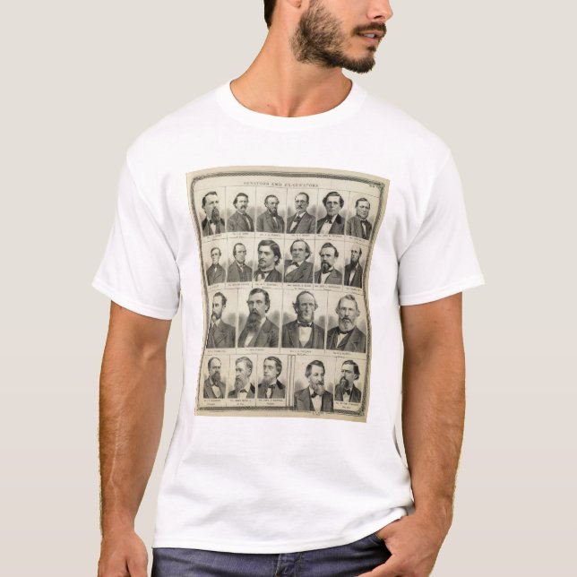 Camiseta Retrato de senadores en Minnesota (Anverso)