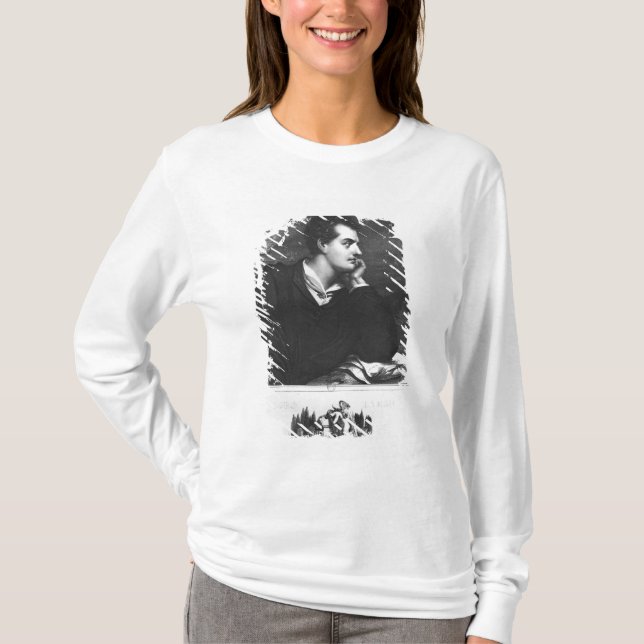 Camiseta Retrato de señor Byron (Anverso)