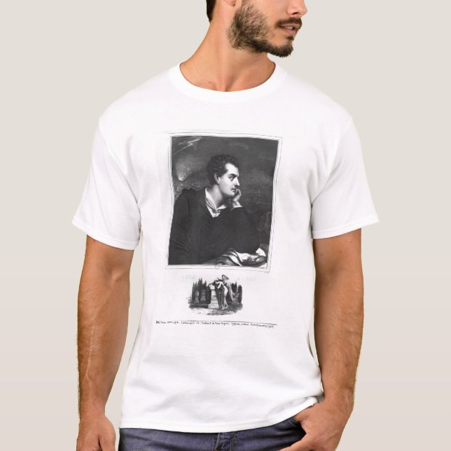 Camiseta Retrato de señor Byron (Anverso)